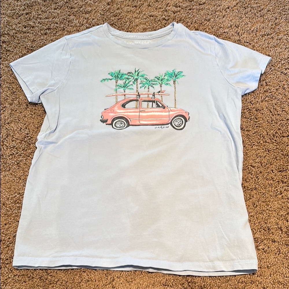 Crewcuts Graphic Tee with Car and Palm Trees